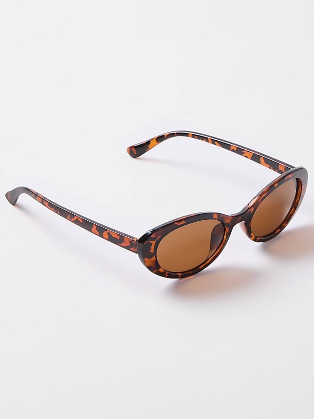 NWT Loft Petite Soft Cateye Sunglasses Tortoiseshell Brown